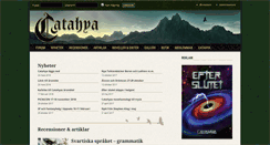 Desktop Screenshot of catahya.net